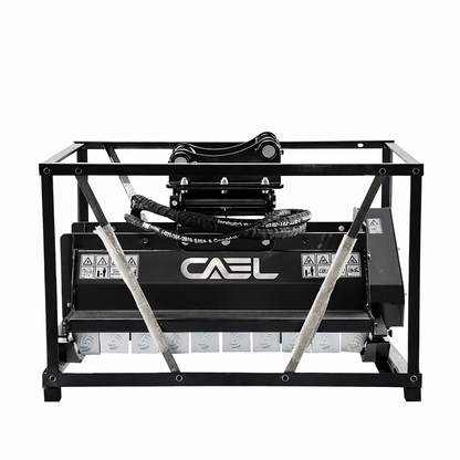 CAEL-EMH80 Excavator Flail Mower – 31.5 Inch Hydraulic Brush Cutter for 5-10 Ton Excavators