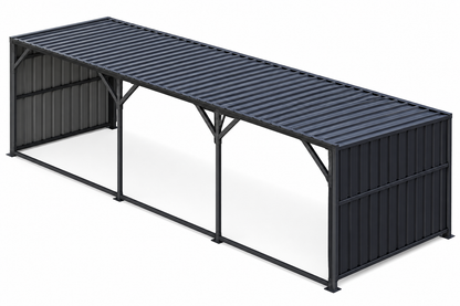 CAEL M1230 Metal Shed -Cover to Ground