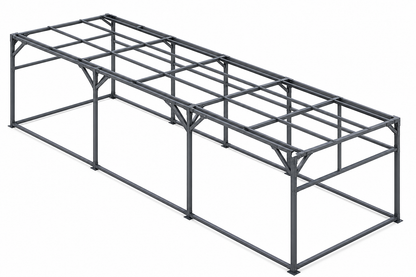 CAEL M1230 Metal Shed -Cover to Ground