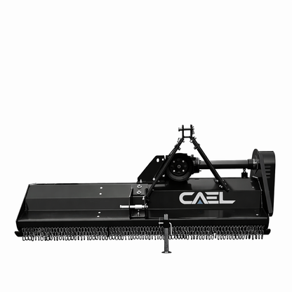 CAEL EFGC-175 68" Heavy Duty PTO Tractor Flail Mower – Grass & Brush Cutter for 35-55 HP Tractors