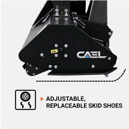 CAEL EFGC-155 60" Tractor Flail Mower – PTO Driven for 30-40 HP Tractors