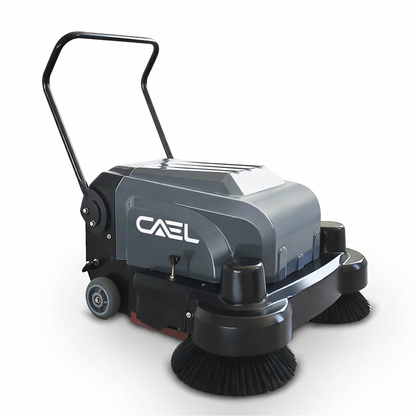 CAEL 1060 Hand Push Floor Sweeper – 4800㎡/h Industrial Walk Behind Cleaning Machine