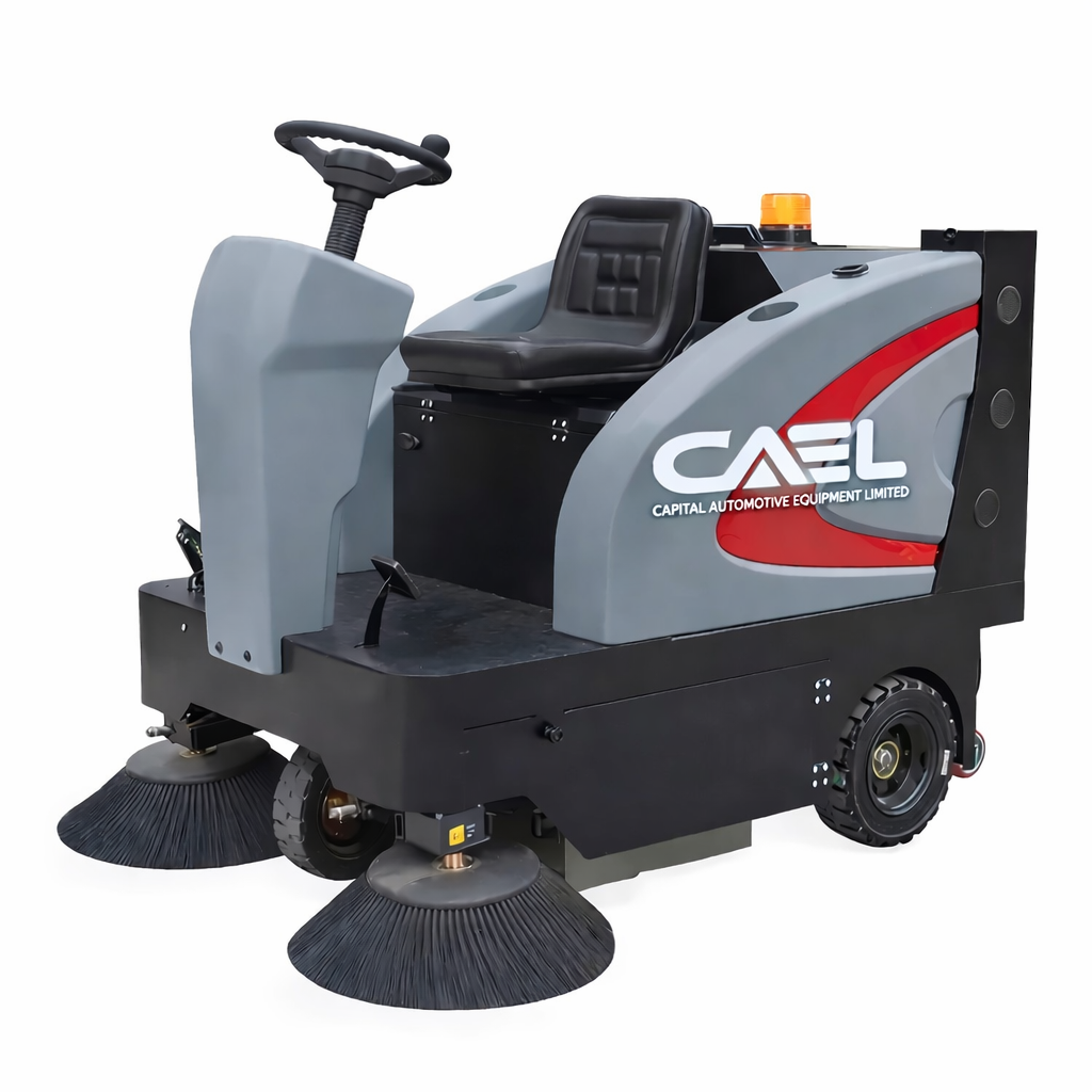 Automatic ride on sweeper machine -(CAEL 1350-110)