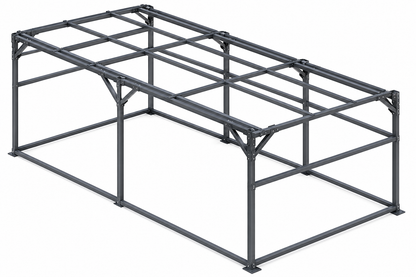 CAEL M1220 Metal Shed -Cover to Ground