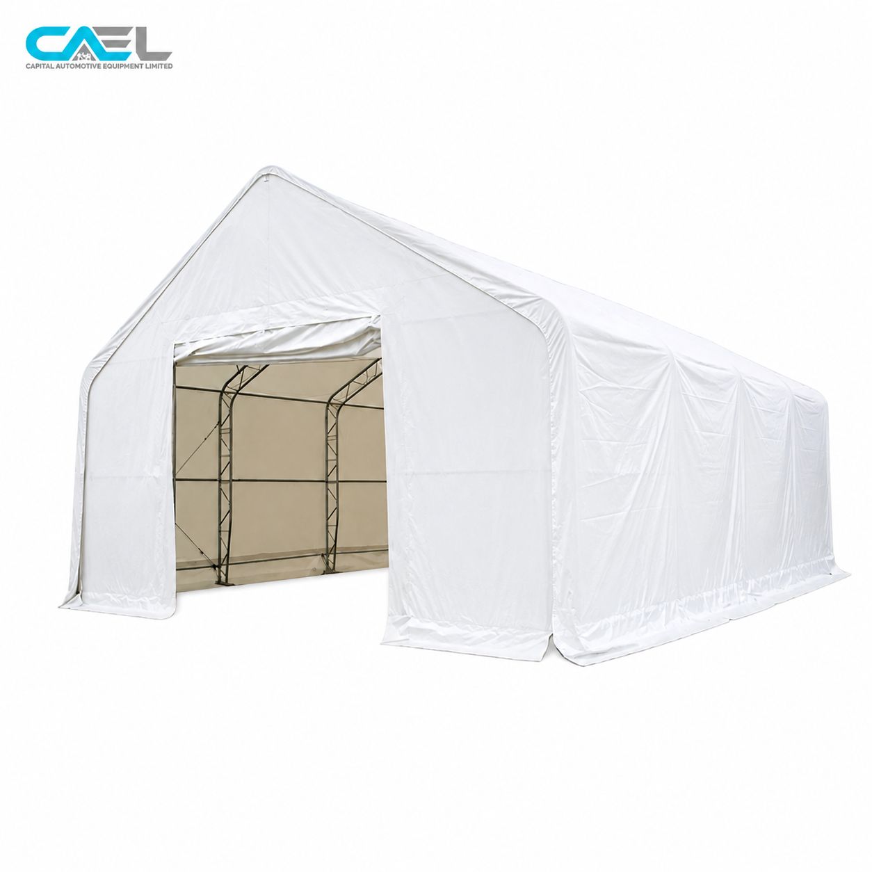Peak Shape Double Truss 30′ Wide 20′ Height 60′ Length