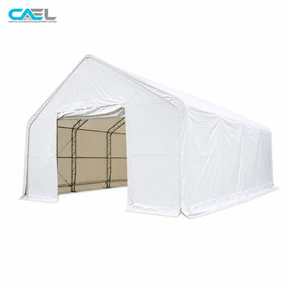 Peak Shape Double Truss 30′ Wide 20′ Height 60′ Length