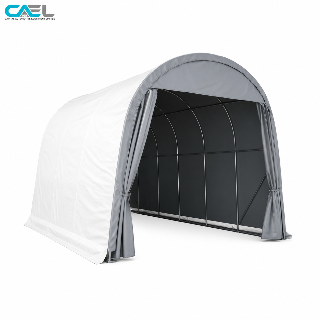 Dome shape single truss 14' wide 30' length 14' height