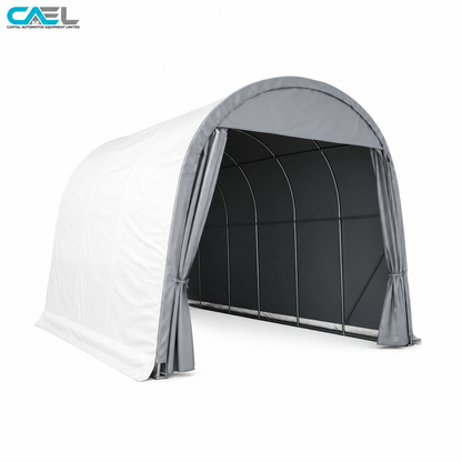 Dome shape single truss 14' wide 30' length 14' height