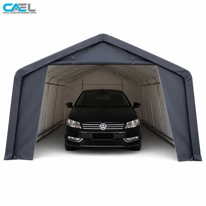 Peak shape single truss 12' wide 20' length 9' height
