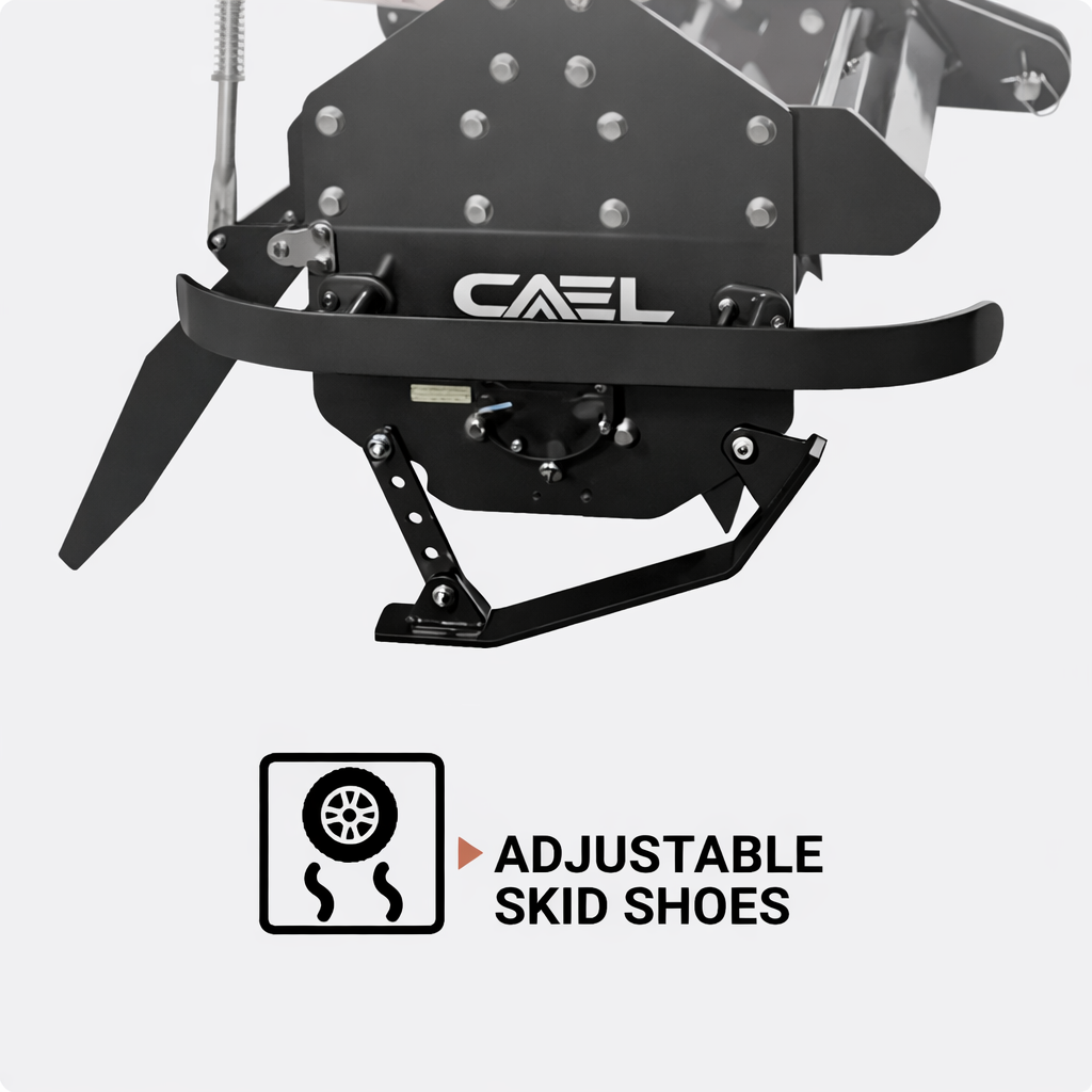 CAEL TL-135 Rotary Tiller – 51″ PTO Tiller for 18–22 HP Tractors