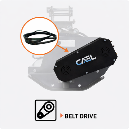 CAEL-EMH80 Excavator Flail Mower – 31.5 Inch Hydraulic Brush Cutter for 5-10 Ton Excavators