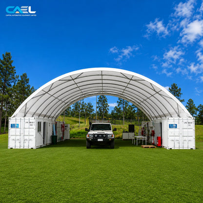 CAEL Container Shelter 40′ wide x 40′ Length