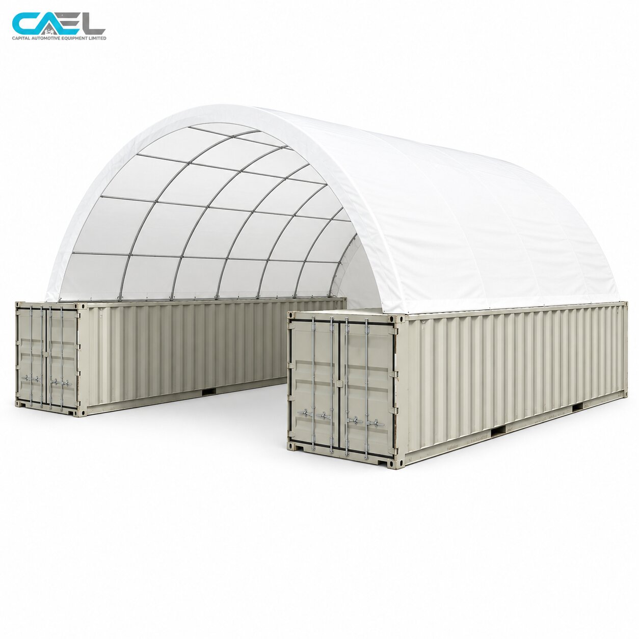 CAEL Container Shelter 20′wide x 40′Length