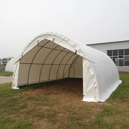 Dome shape single truss 20' wide 20' length 12' height