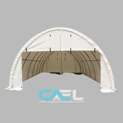 Dome shape single truss 20' wide 20' length 12' height