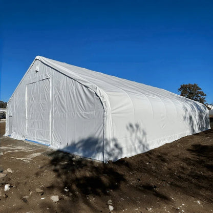 Peak Shape Double Truss 20′ Wide 16′ Height 40′ Length