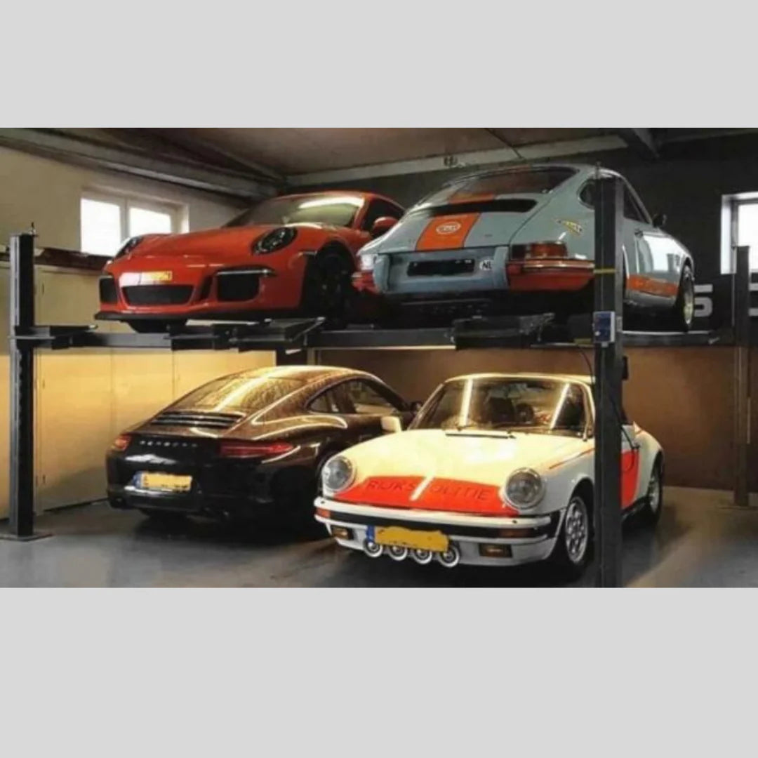 Premium Double Parking 4 Post Car Lift (DPL-10000)