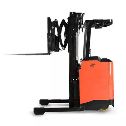 Double Scissor Electric Reach Truck seated or stand on 1.5 T, height 5M
