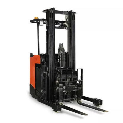 Double Scissor Electric Reach Truck seated or stand on 1.5 T, Height 4.5M