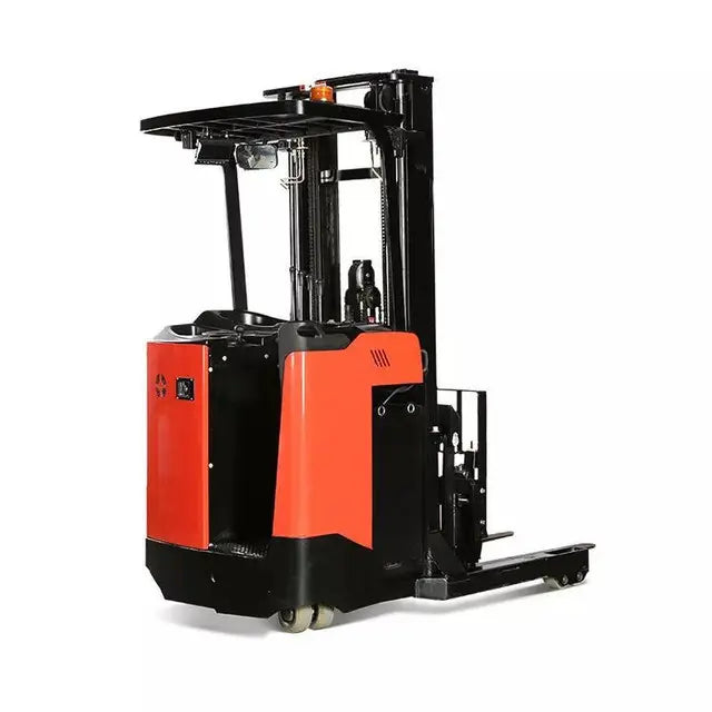 Double Scissor Electric Reach Truck seated or stand on 1.5 T, Height 4.5M