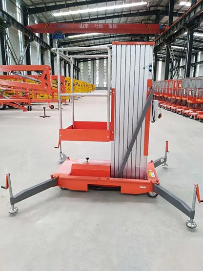 Electric Aerial Mobile Man Lift Scissor Lift Aerial Lift Leader 8M