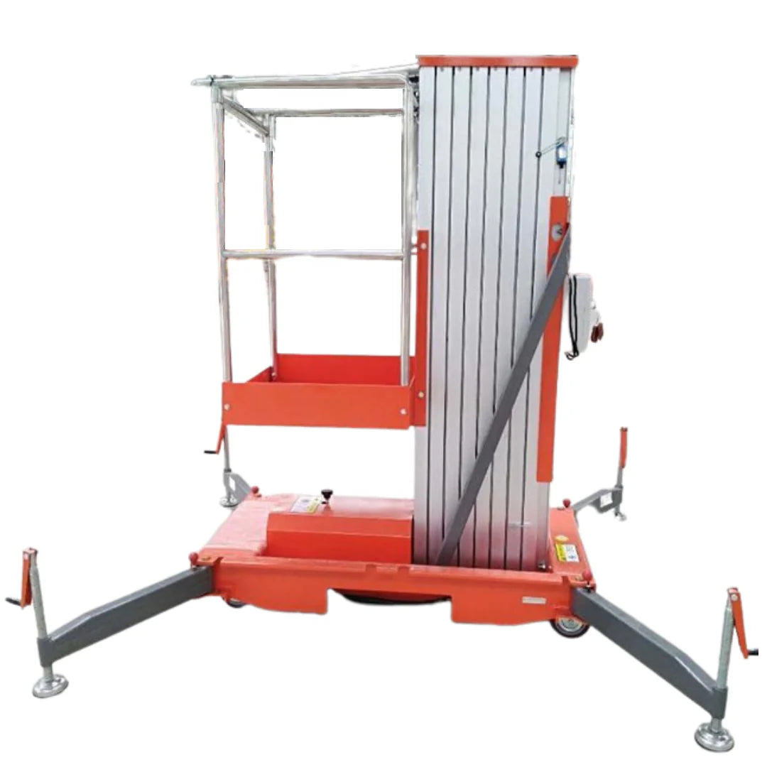 Electric Aerial Mobile Man Lift Scissor Lift Aerial Lift Leader 8M