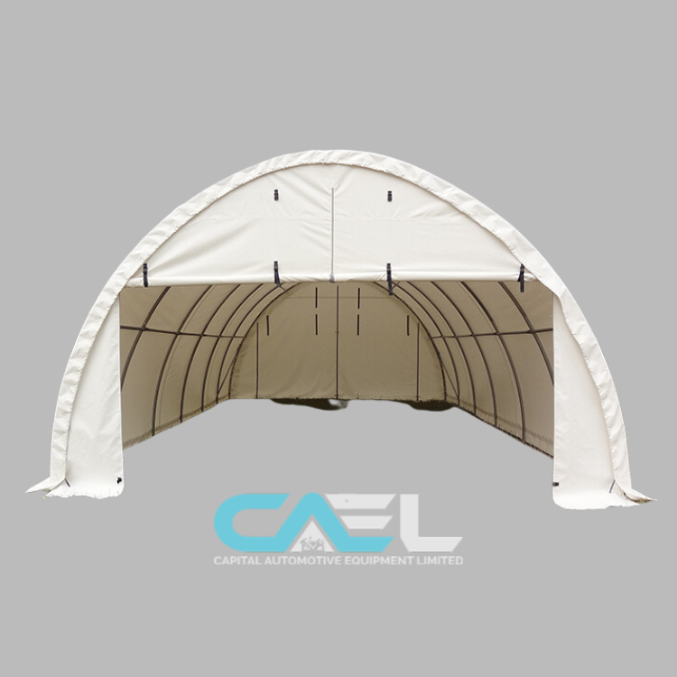 Dome shape single truss 20' wide 60' length 12' height