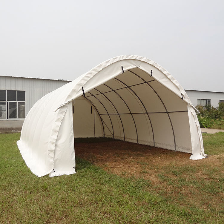 Dome shape single truss 20' wide 20' length 12' height