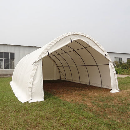 Dome shape single truss 20' wide 20' length 12' height