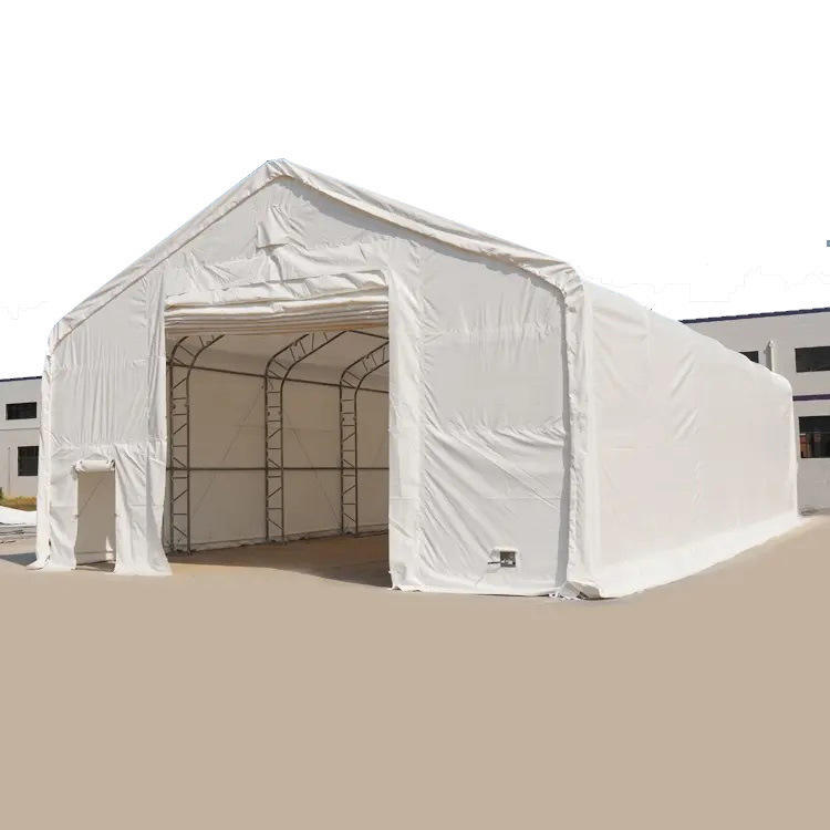 Peak Shape Double Truss 20′ Wide 16′ Height 32′ Length