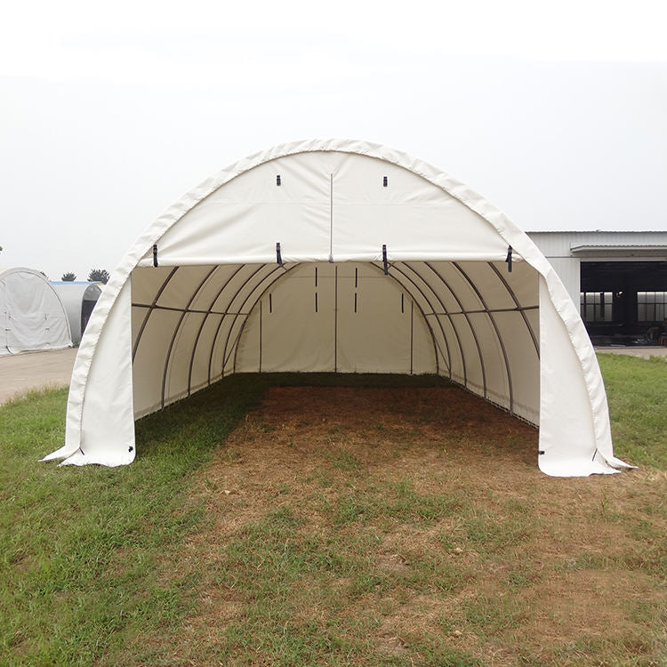 Dome shape single truss 20' wide 20' length 12' height
