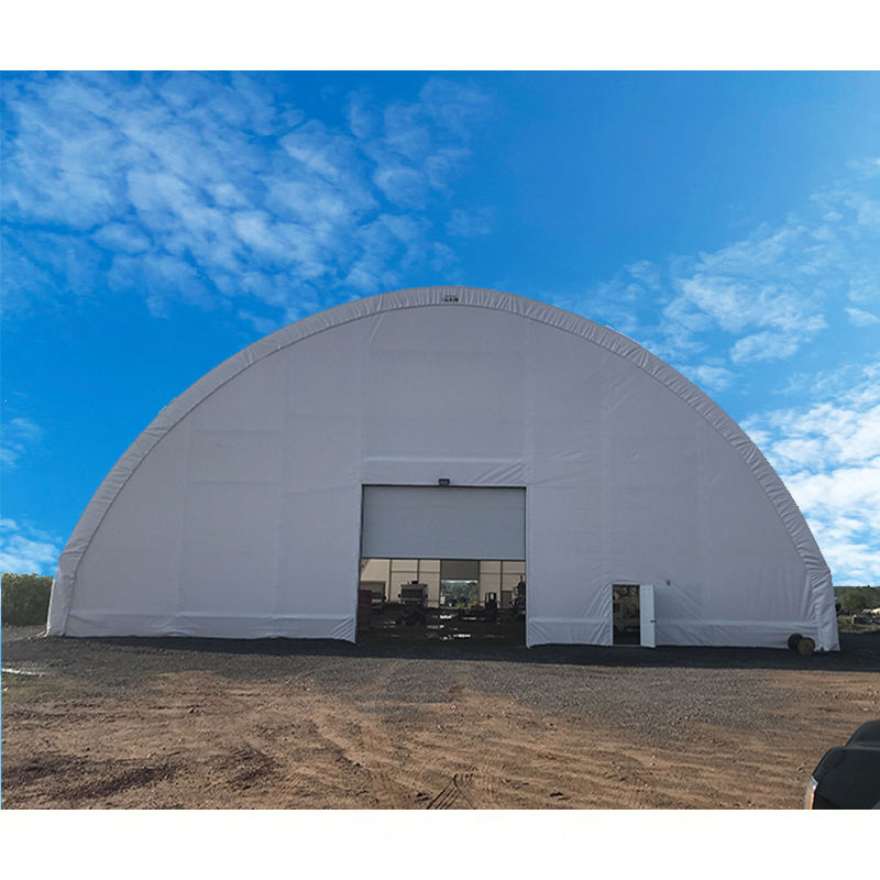 Dome shape single truss 20' wide 20' length 12' height