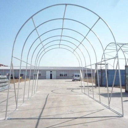 Dome shape single truss 14' wide 30' length 14' height