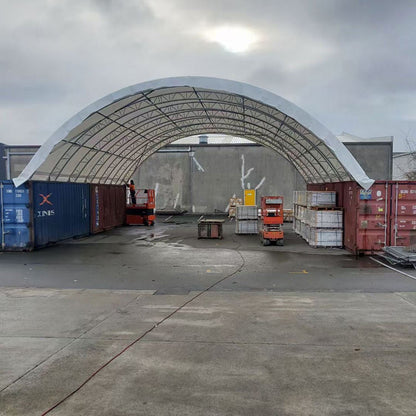 CAEL Container Shelter 20′wide x 40′Length