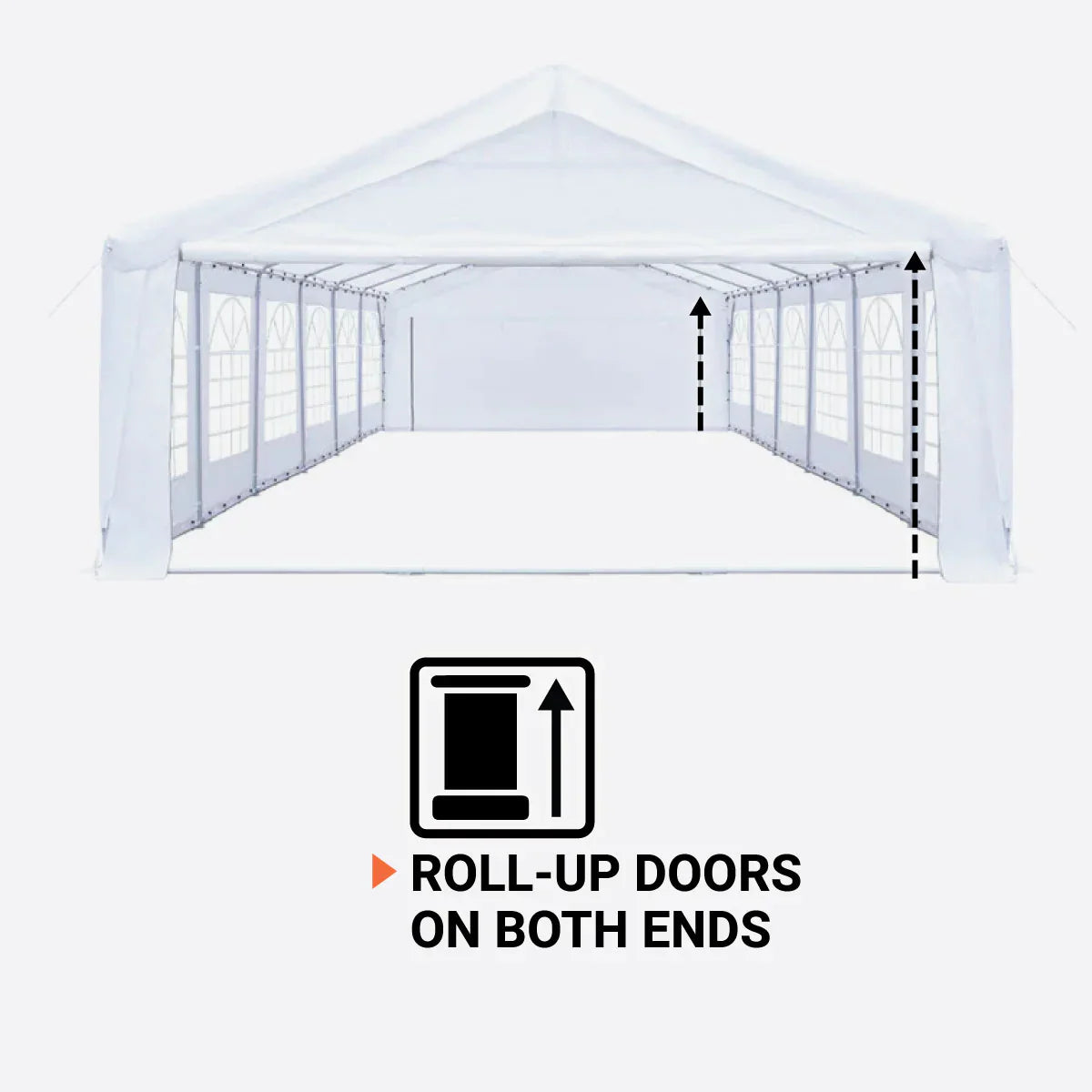 CAEL PT0612FB – Basic Outdoor Storage / Event Tent