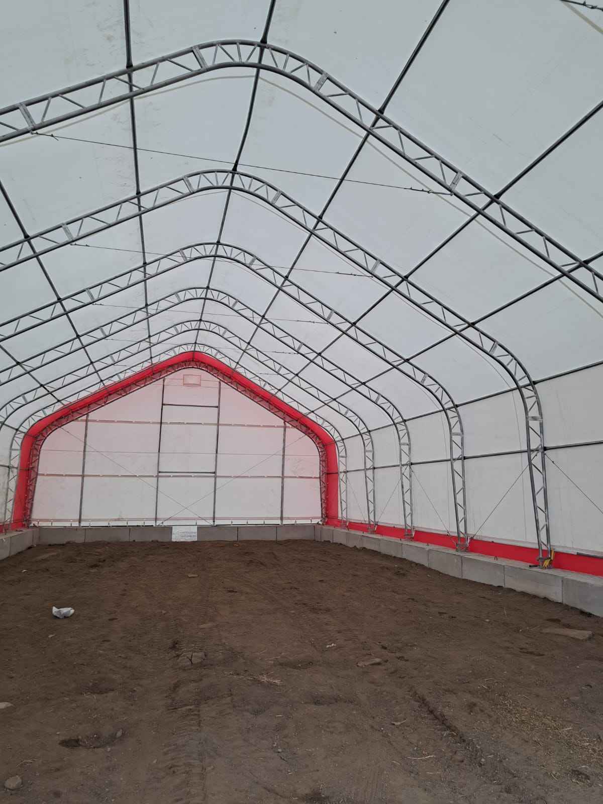 Peak Shape Double Truss 20′ Wide 16′ Height 32′ Length