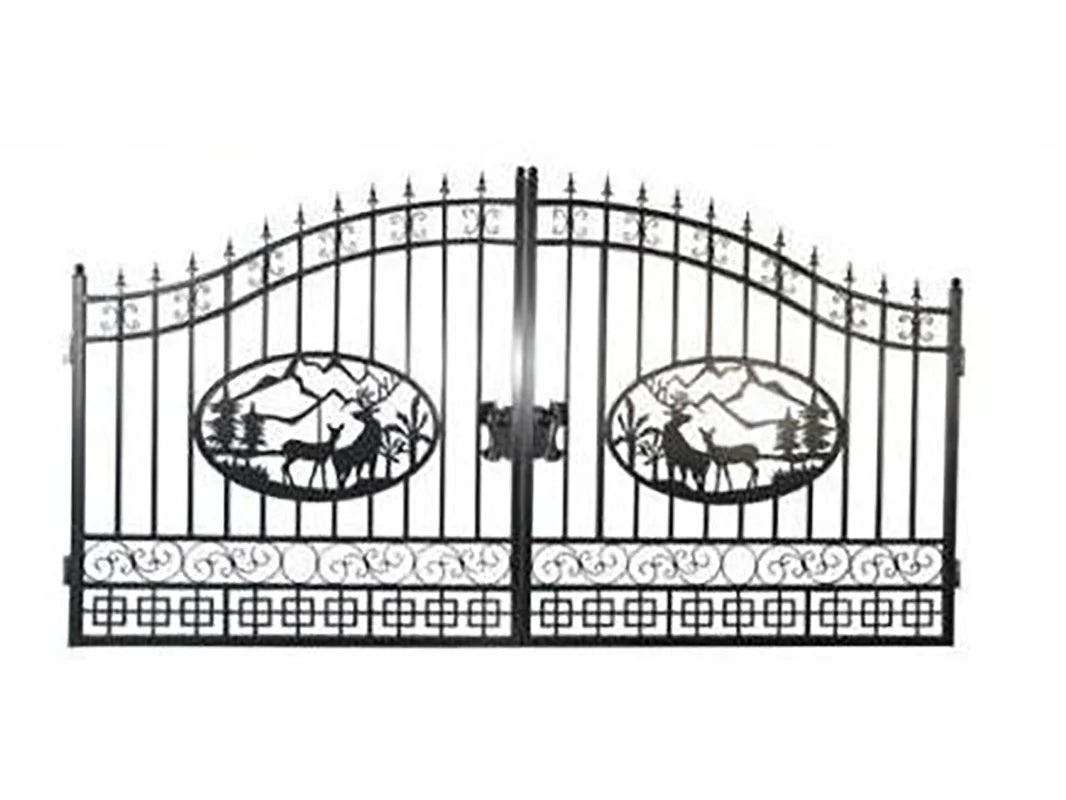 Iron Fence kit ( 150 FT ) with driveway gate