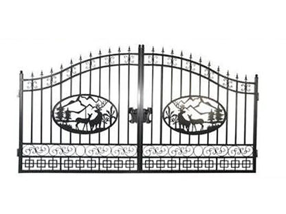 Iron Fence kit ( 150 FT ) with driveway gate