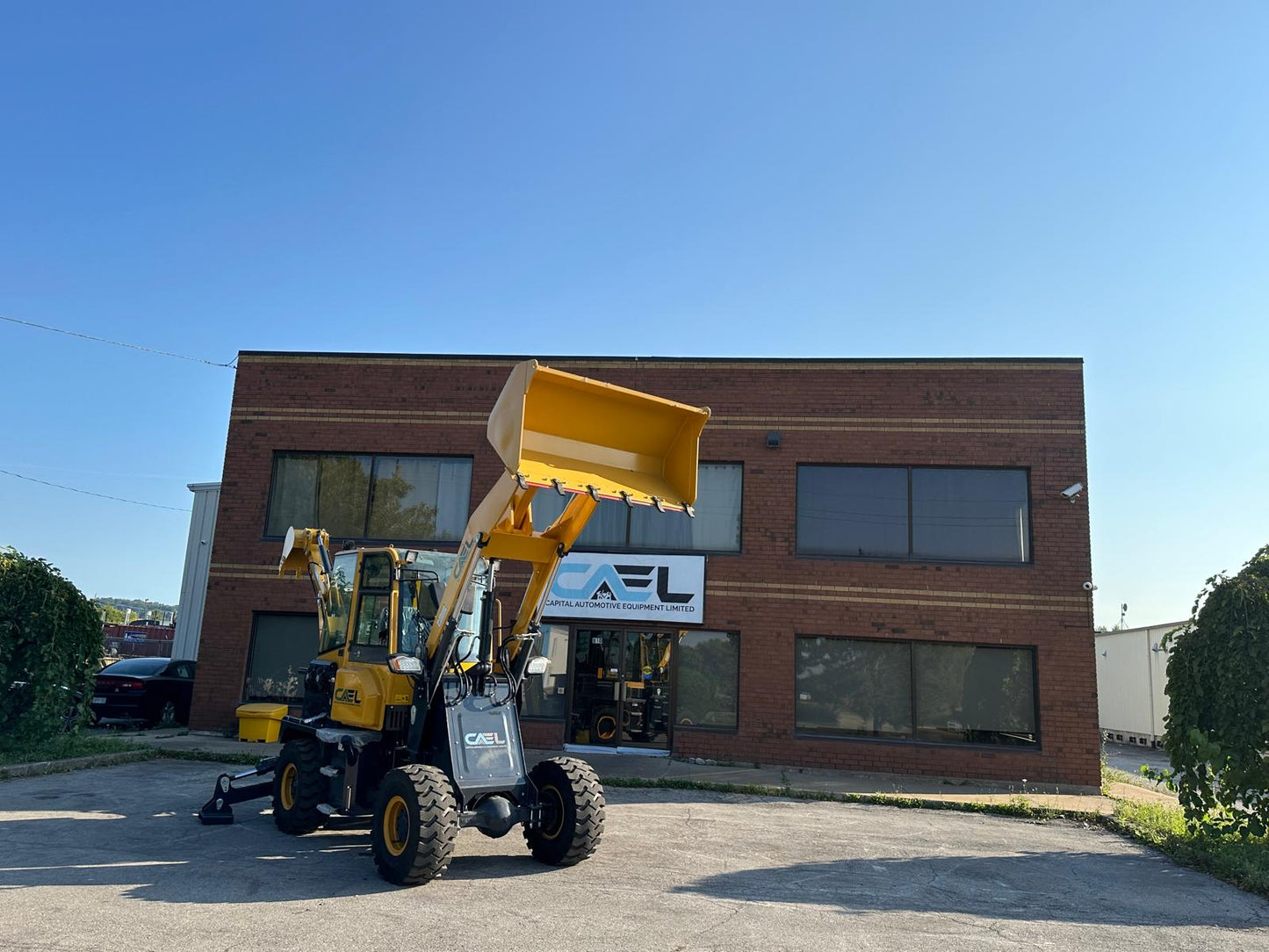 Mini Backhoe Loader/Mini Front End Wheel Loader (CAEL920B)