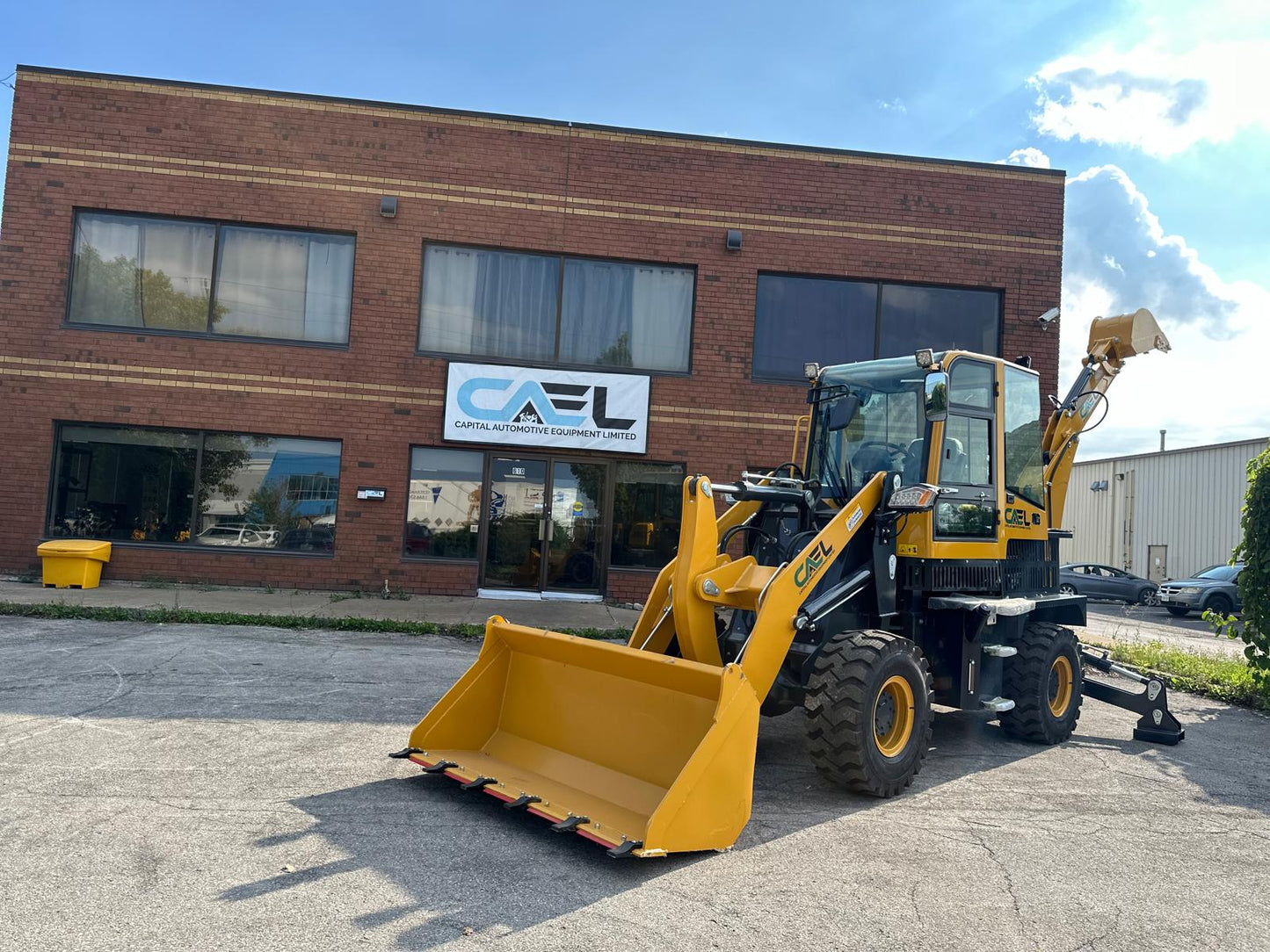 Mini Backhoe Loader/Mini Front End Wheel Loader (CAEL920B)