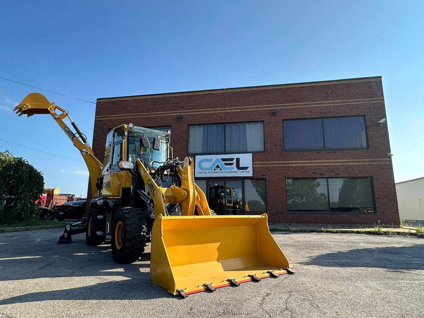 Mini Backhoe Loader/Mini Front End Wheel Loader (CAEL920B)