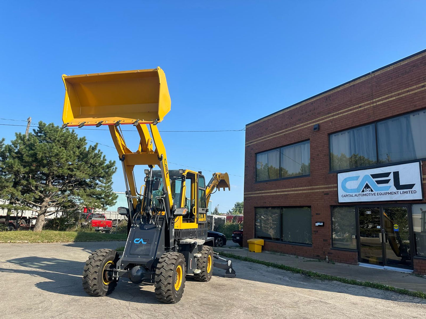 Mini Backhoe Loader/Mini Front End Wheel Loader (CAEL920B)