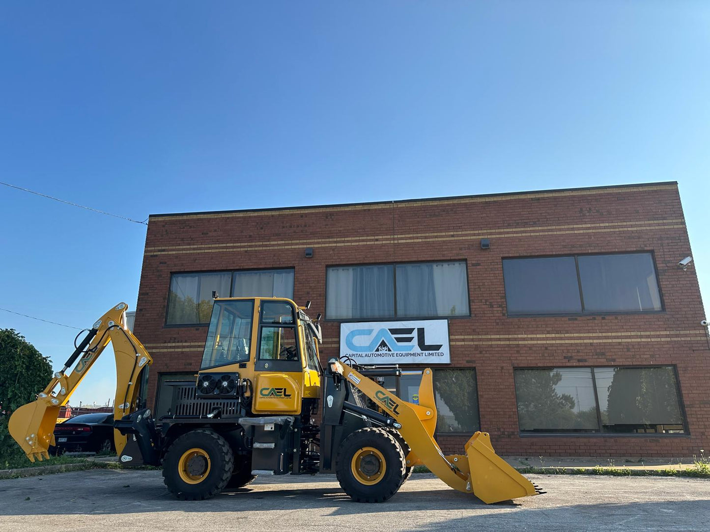 Mini Backhoe Loader/Mini Front End Wheel Loader (CAEL920B)