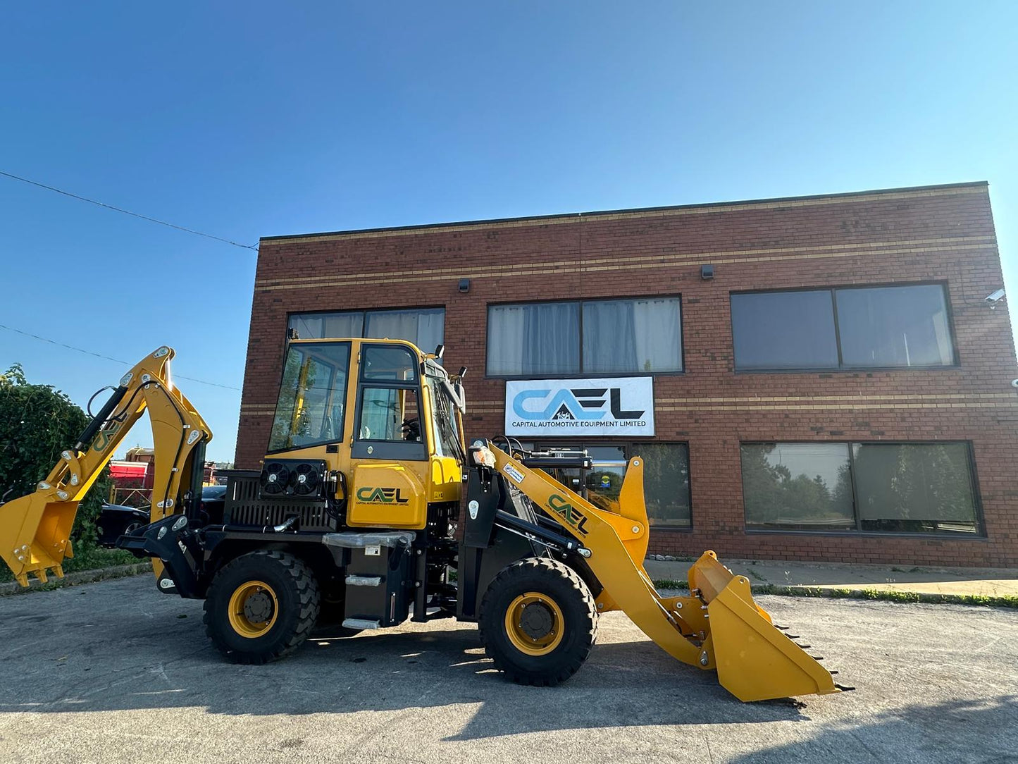 Mini Backhoe Loader/Mini Front End Wheel Loader (CAEL920B)