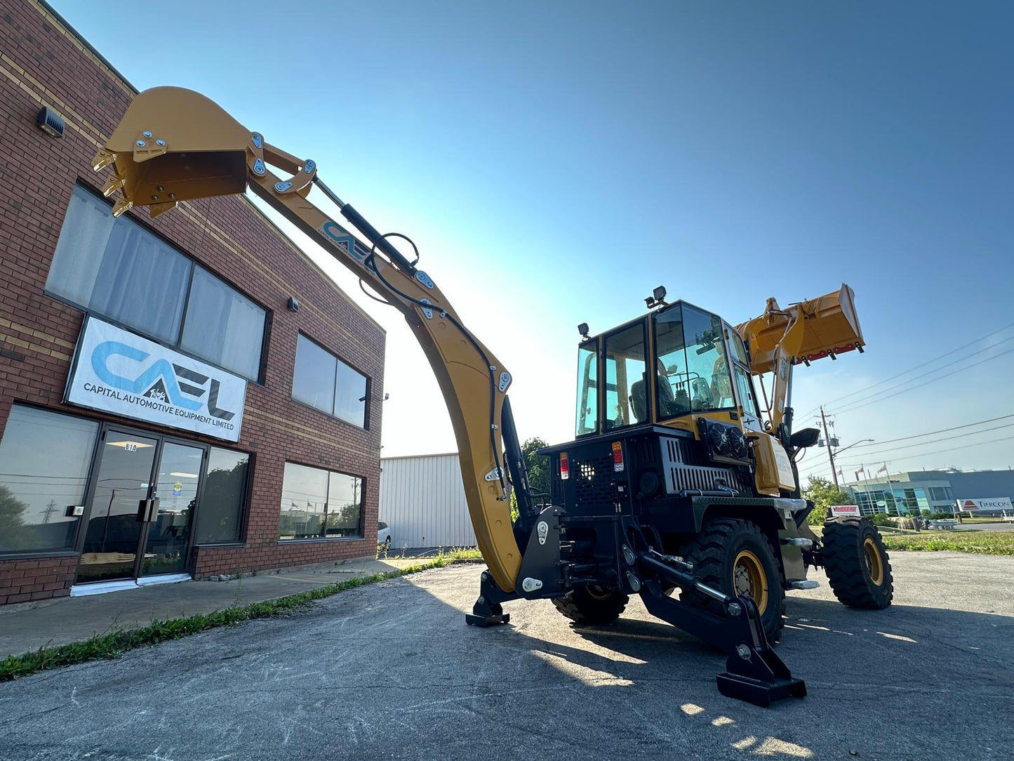 Mini Backhoe Loader/Mini Front End Wheel Loader (CAEL920B)
