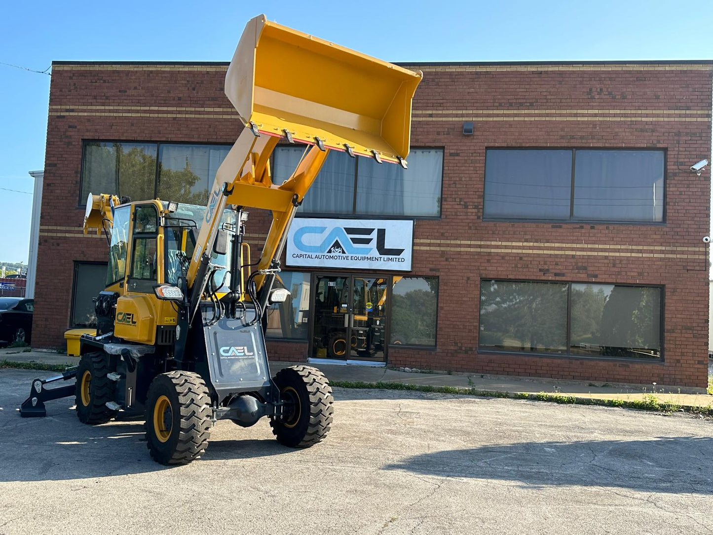 Mini Backhoe Loader/Mini Front End Wheel Loader (CAEL920B)