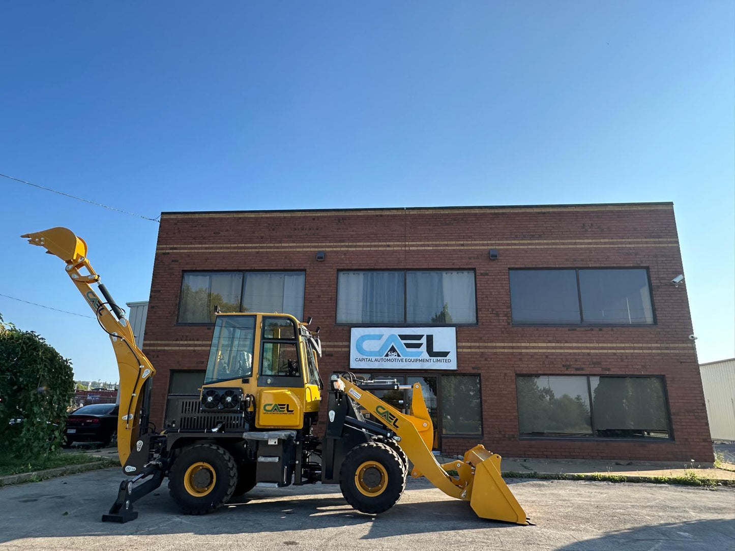 Mini Backhoe Loader/Mini Front End Wheel Loader (CAEL920B)