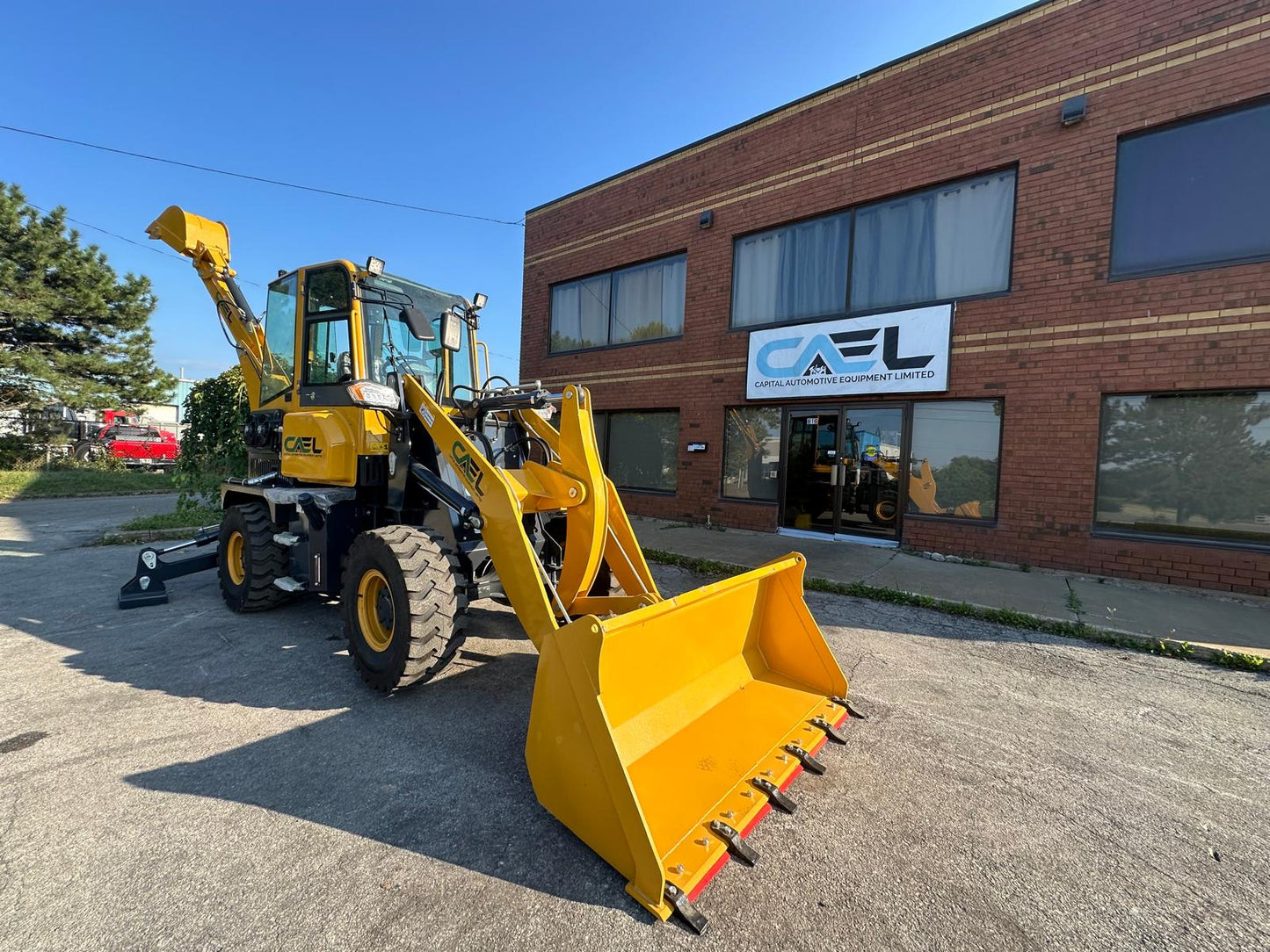 Mini Backhoe Loader Mini Front End Wheel Loader (CAEL915B)