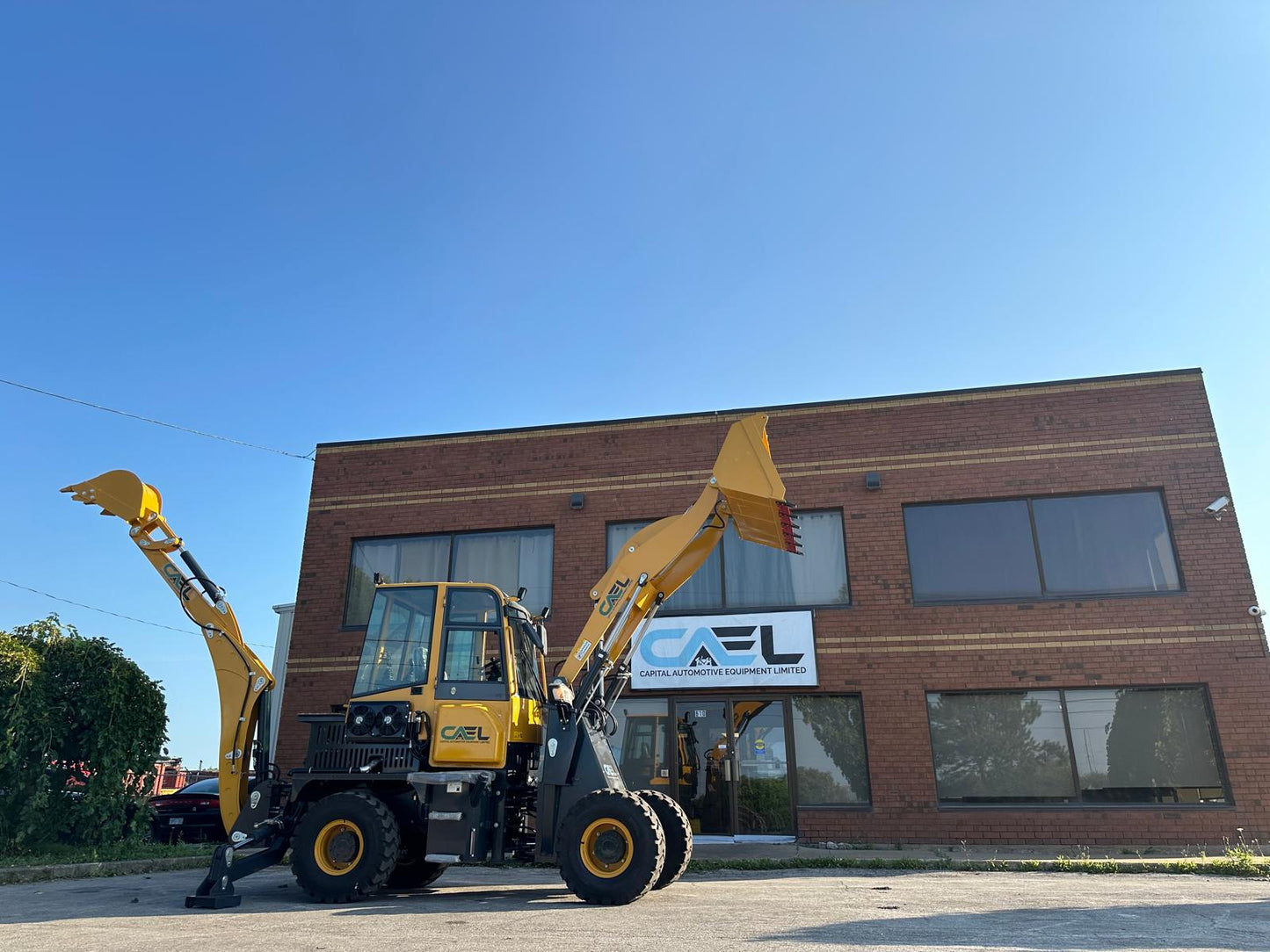 Mini Backhoe Loader Mini Front End Wheel Loader (CAEL915B)