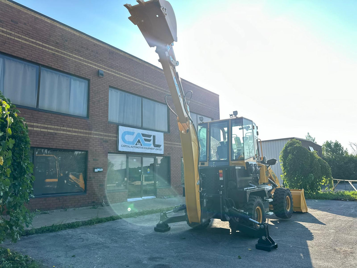 Mini Backhoe Loader Mini Front End Wheel Loader (CAEL915B)